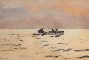 Winslow Homer Rowing Home (mk44) oil painting on canvas